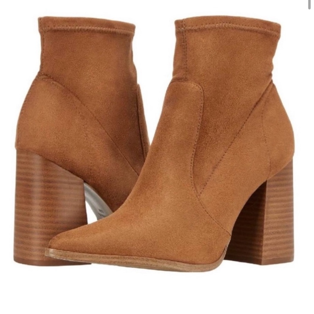 Steve Madden Touchdown Tan Bootie